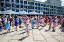 Зарядка для самых маленьких севастопольцев в Международный день защиты детей