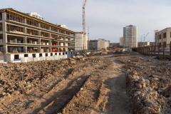 В Гагаринском районе на пр. Античный  будет построена дорога, которая свяжет  новые учреждения образования