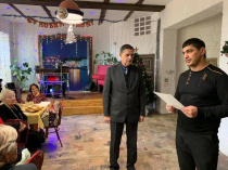 В Гагаринском районе поздравили ветеранов с днём рождения и наступающим новым годом