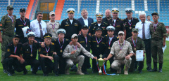 Команда Черноморского флота заняла I место на чемпионате Вооруженных сил Российской Федерации по футболу
