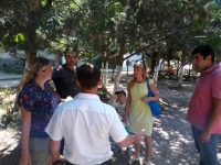 Глава Гагаринского муниципалитета проверил санитарное состояние дворов района