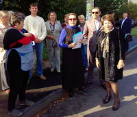 Депутаты и жители района поблагодарили Гагаринский муниципальный округ за качественный ремонт внутриквартальных проездов