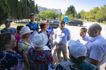 Реконструкция сквера на улице Павла Корчагина 16