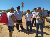 Пляж «Солдатский» отвечает всем санитарным нормам