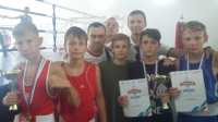 Боксеры-«гагаринцы» достойно выступили в составе городской сборной на турнире «Юный олимпиец»