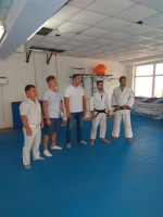 Лучшим воспитанникам секции дзюдо вручены кимоно