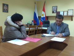 Глава Гагаринского муниципального образования Алексей Ярусов провел прием граждан 