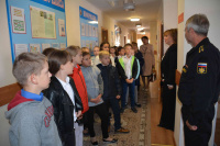 Севастопольское кадетское президентское училище посетили с экскурсией учащиеся школы №23