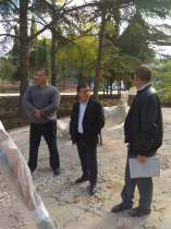 Реконструкция сквера им. Блюхера завершится 30 ноября