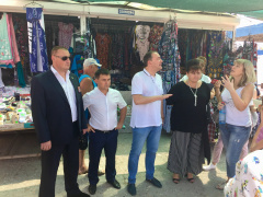 Глава Гагаринского муниципального округа провел встречу с предпринимателями рынка «Юмашевский»
