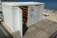 Алексей Ярусов провел выездное совещание с оператором пляжа Парк Победы и людьми с ограниченными физическими возможностями