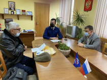 В Гагаринском районе Глава района провел совместный прием граждан с заместителем прокурора