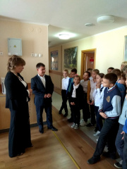 Учащиеся школы №49 посетили Кадетское Президентское училище