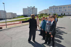 Севастопольское кадетское президентское училище посетили с экскурсией учащиеся школы №23