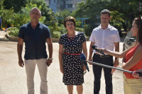 Руководство Законодательного Собрания и Гагаринского муниципалитета проверили выполнение ремонтных работ в районе