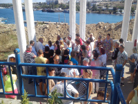 Яхт-клуб, апартаменты и разрушающиеся дома на Фадеева.